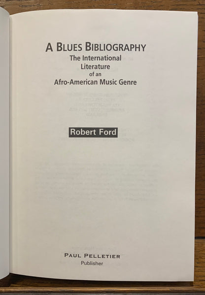 The Blues Bibliography