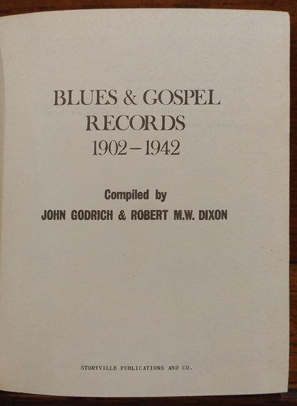 Blues & Gospel Records 1902-1942