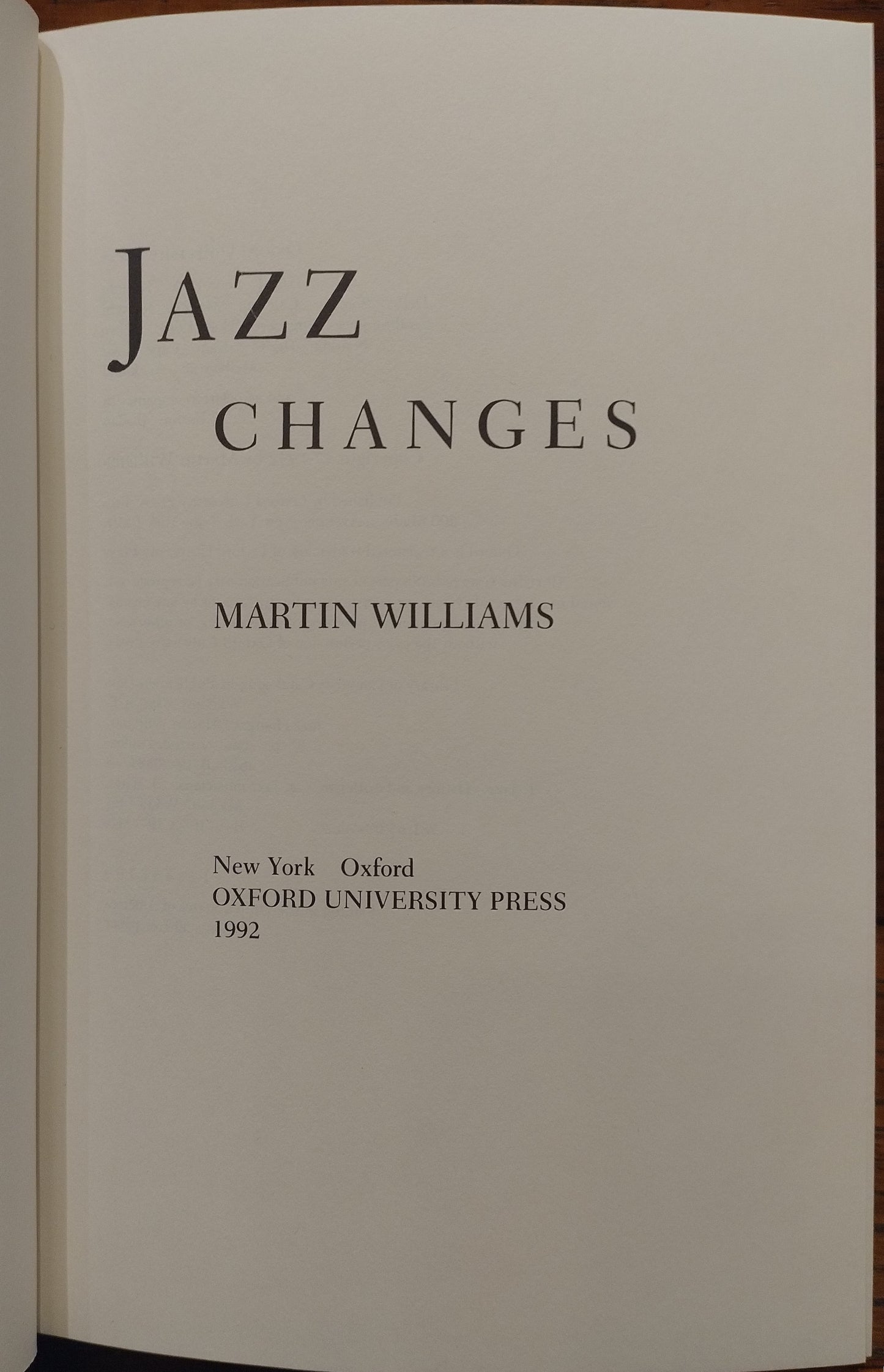 Jazz Changes